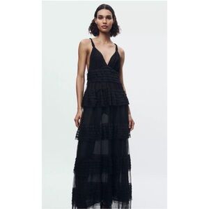 Zara Black Maxi Dress